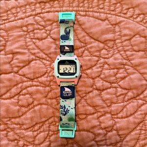 Freestyle Shark Clip Watch - Aqua and Camouflage